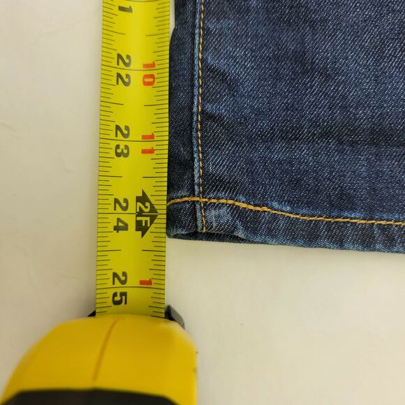 Lucky Brand Jeans Womens 6/28 (32x24) Blue Sweet Jean Crop - Picture 8 of 8